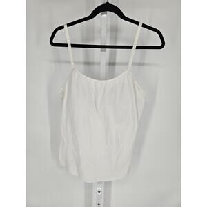 Soft Surrounding Women's Strapless White Sleeveless Cami Top Size 42D